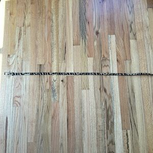 Anine Bing M/L vintage leopard belt